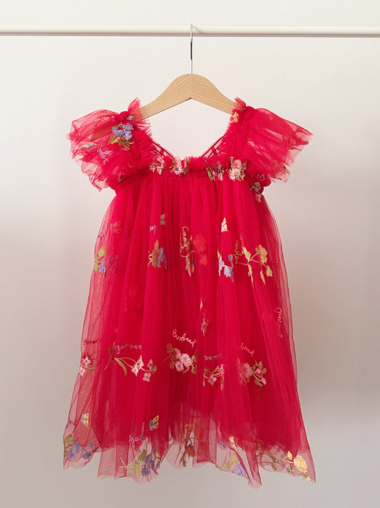 Aurora Dress - Red